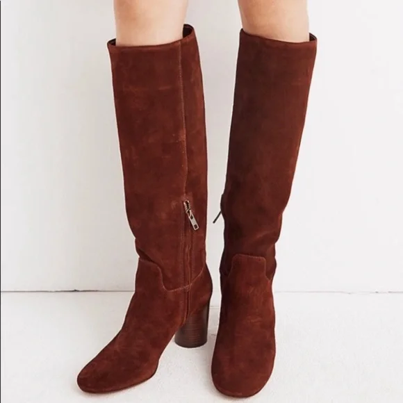 Madewell Suede Boots - Picture 1 of 9